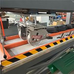Transverse PVC PU V Guide Welding Machine