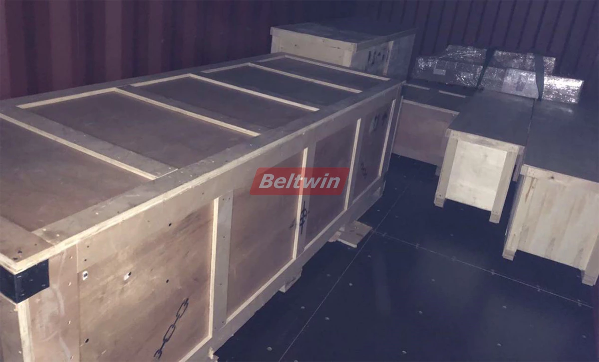 Conveyor Belt workshop total solution for Algeria Customer