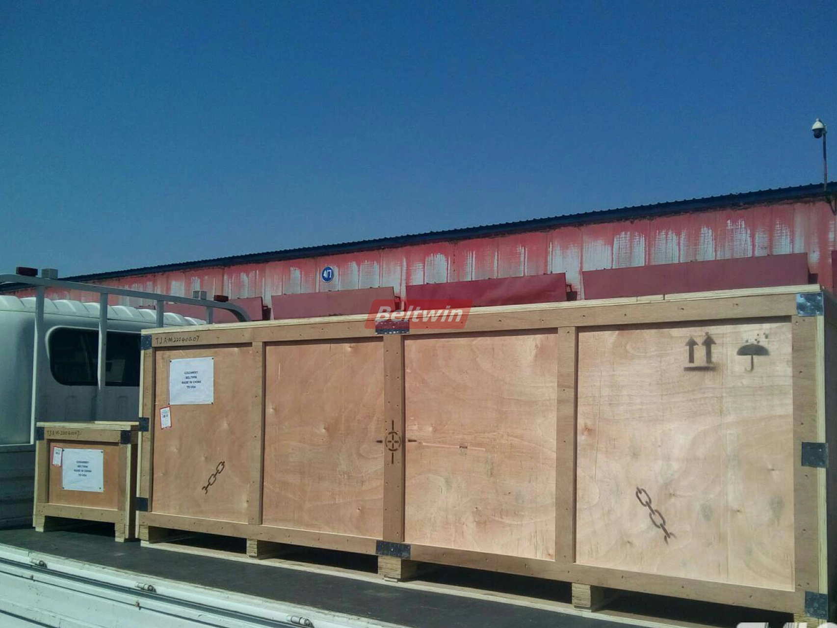 Delivery Diary (Vulcanizer DSLQ-S 3786 EB Beams to USA ) 2022.04.08