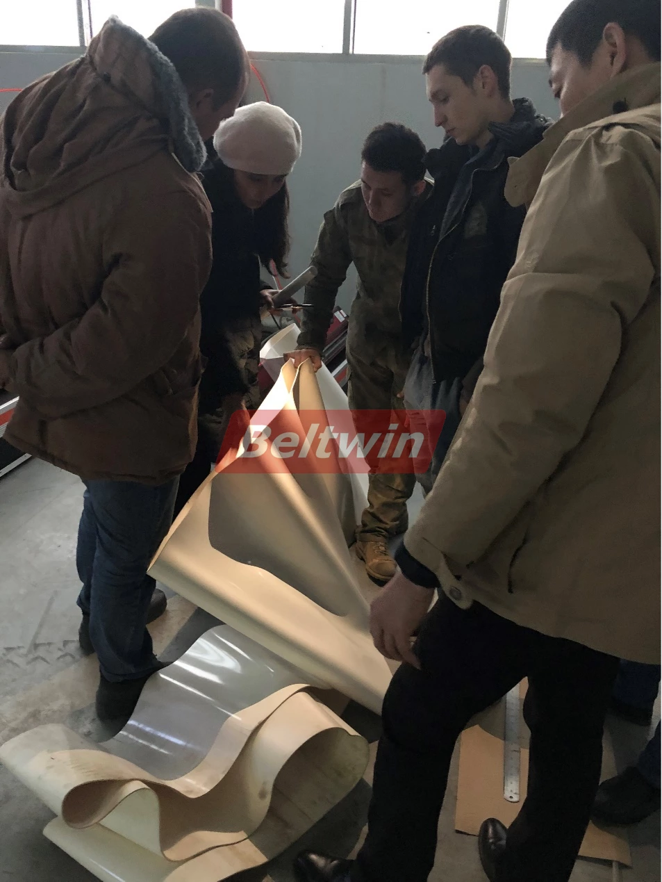 Complete Solution for Conveyor Belt Workshop for Customers in Uzbekistan