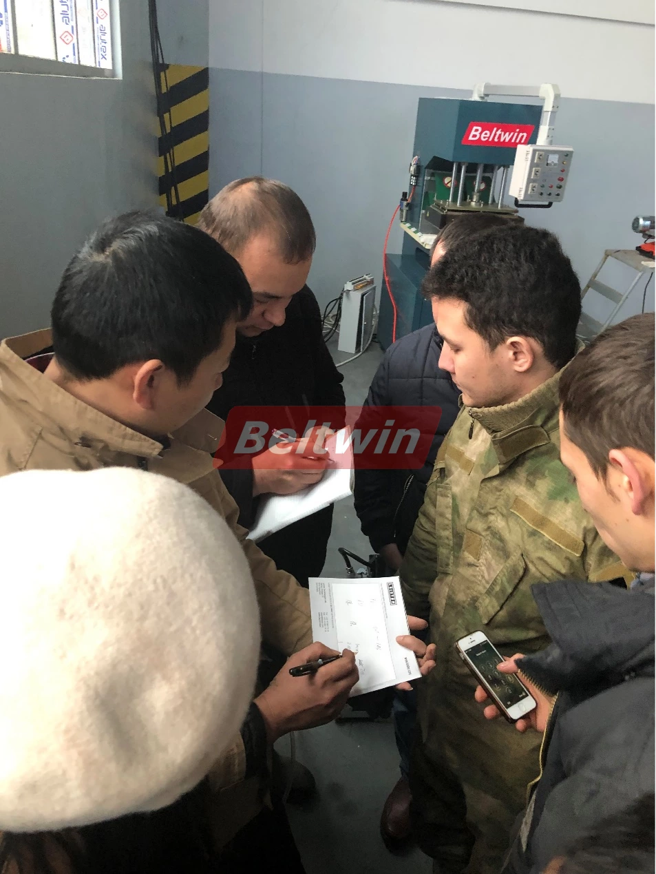 Complete Solution for Conveyor Belt Workshop for Customers in Uzbekistan