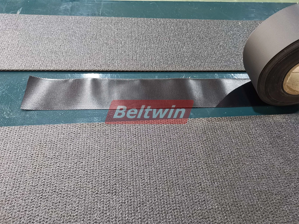 How to use PVC belt air cooled press connection