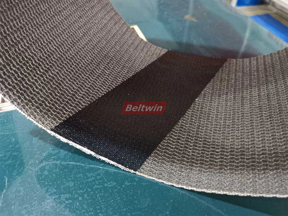 How to use PVC belt air cooled press connection