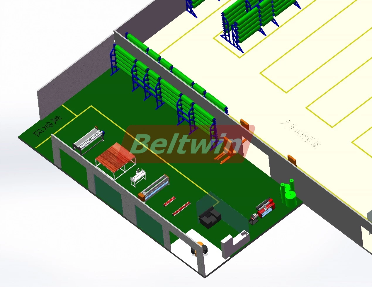 Complete Solution for Conveyor Belt Workshop for Customers in Uzbekistan
