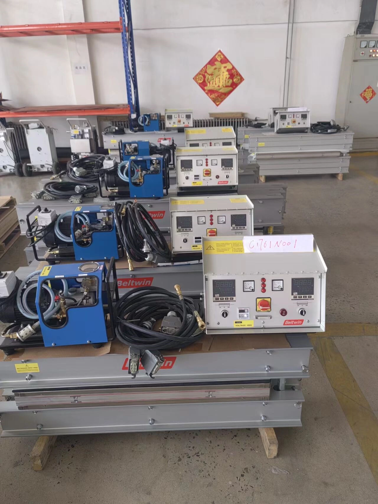 Delivery Diary (5pcs DSLQ-S Vulcanizer To France ) 2022-6-24