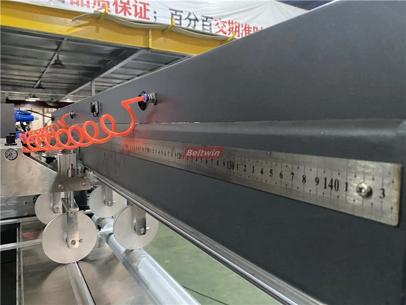 PVC PU Conveyor Belt Guide Welding Press Work with Two Hot Air Guns QB2000H (High Version )
