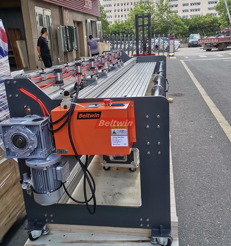 Delivery Diary (Air Cooling Splice Press,Ply Separator, Belt Cutting Slitter etc) 2022-8-27