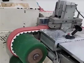 All In One Timing Belt Surface and Edge Grinding with Tooth Washing Machine