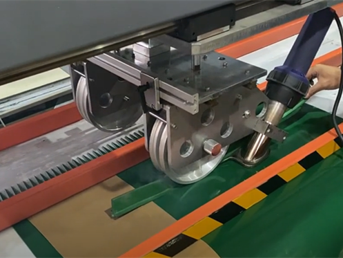 Cleat Welding Machine Operation Video