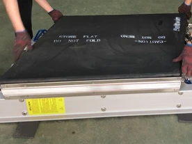 How to assemble belt vulcanizer DSLQ-S