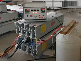 Vulcanizing Rubber Conveyor Belt Machine Cooling Video