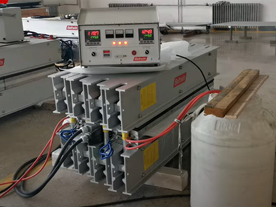 Vulcanizing Rubber Conveyor Belt Machine Cooling Video