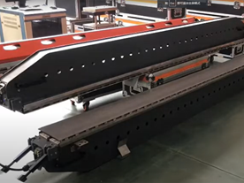 Complete Operation of PVC PU Belt Air Cooling Hot Joint Press for 3000mm Width Belt