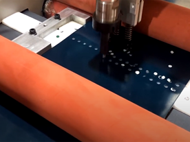 4 Holes Drilling Solutions of Perforating Machine