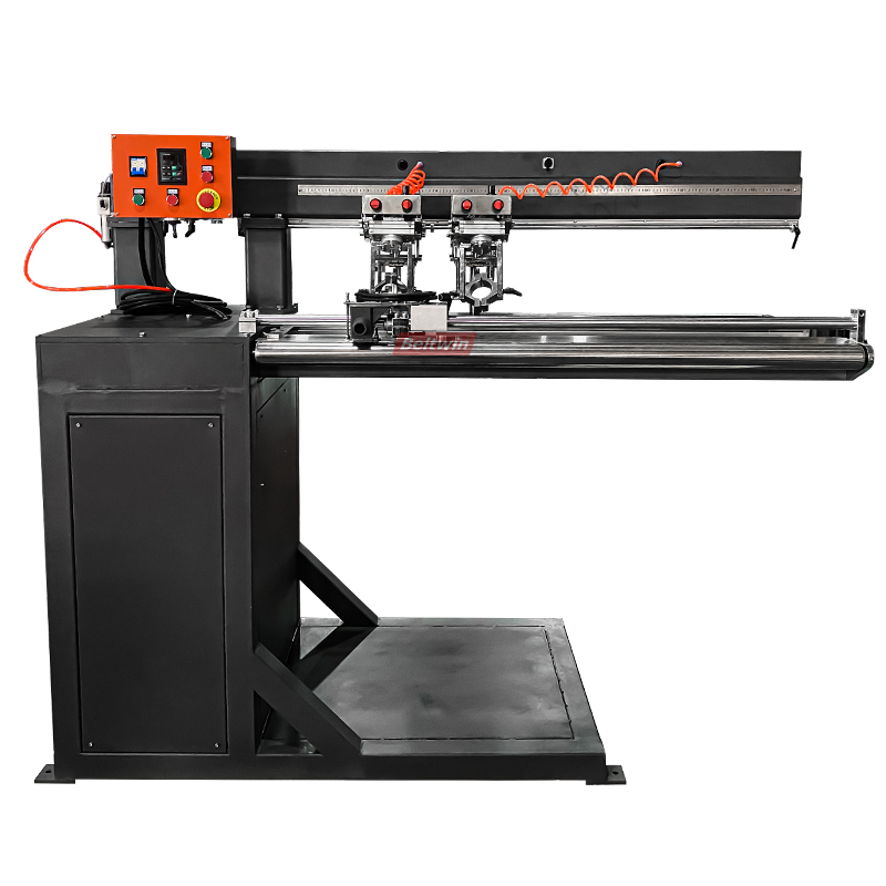 PVC PU Conveyor Belt Guide Welding Press Work with Two Hot Air Guns QB2000H (High Version )