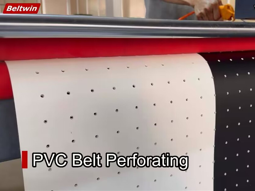 Perforated Dual Color PVC Belt