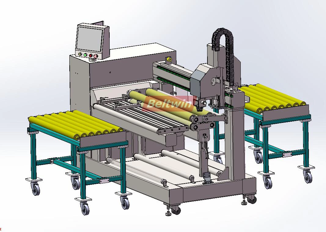 Heavy Duty Rubber Belt Perforating Machine