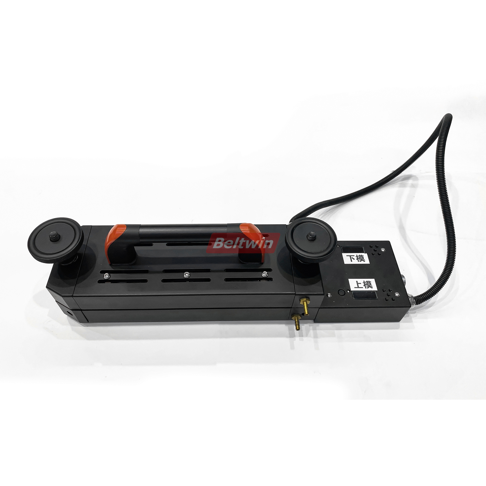 heating splicing clamp for melt splices