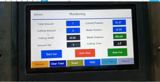 Automated Endless Rubber / PU Timing Belt Cutting Machine
