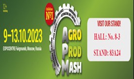 Let’s meet at the AGROPRODMASH in Russia