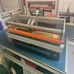 Amercian Style Conveyor Belt Fingers Punching Machine For PVC PU Belt