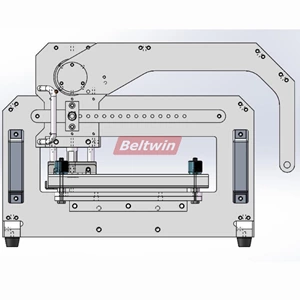 Protable Timing Belt /PVC PU/ Flat Belt Finger Punching Machine