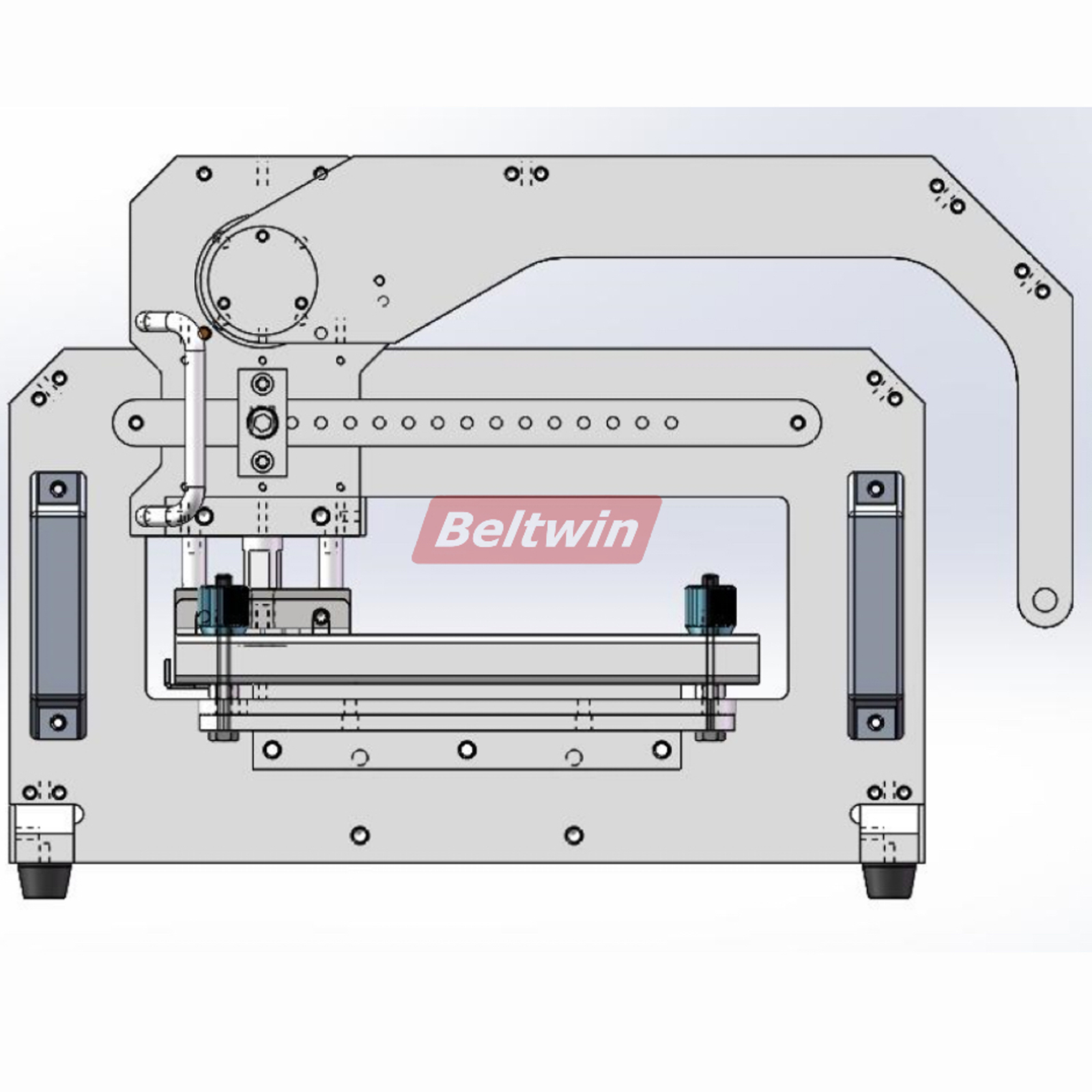 Timing Belt Finger Punching Machine