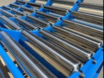Rack with Rollers for PVC PU Conveyor Belt Material Easy to Carry