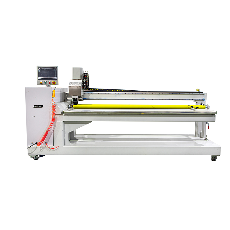 PVC PU CONVEYOR BELT  Perforating Machine TD1100-3200