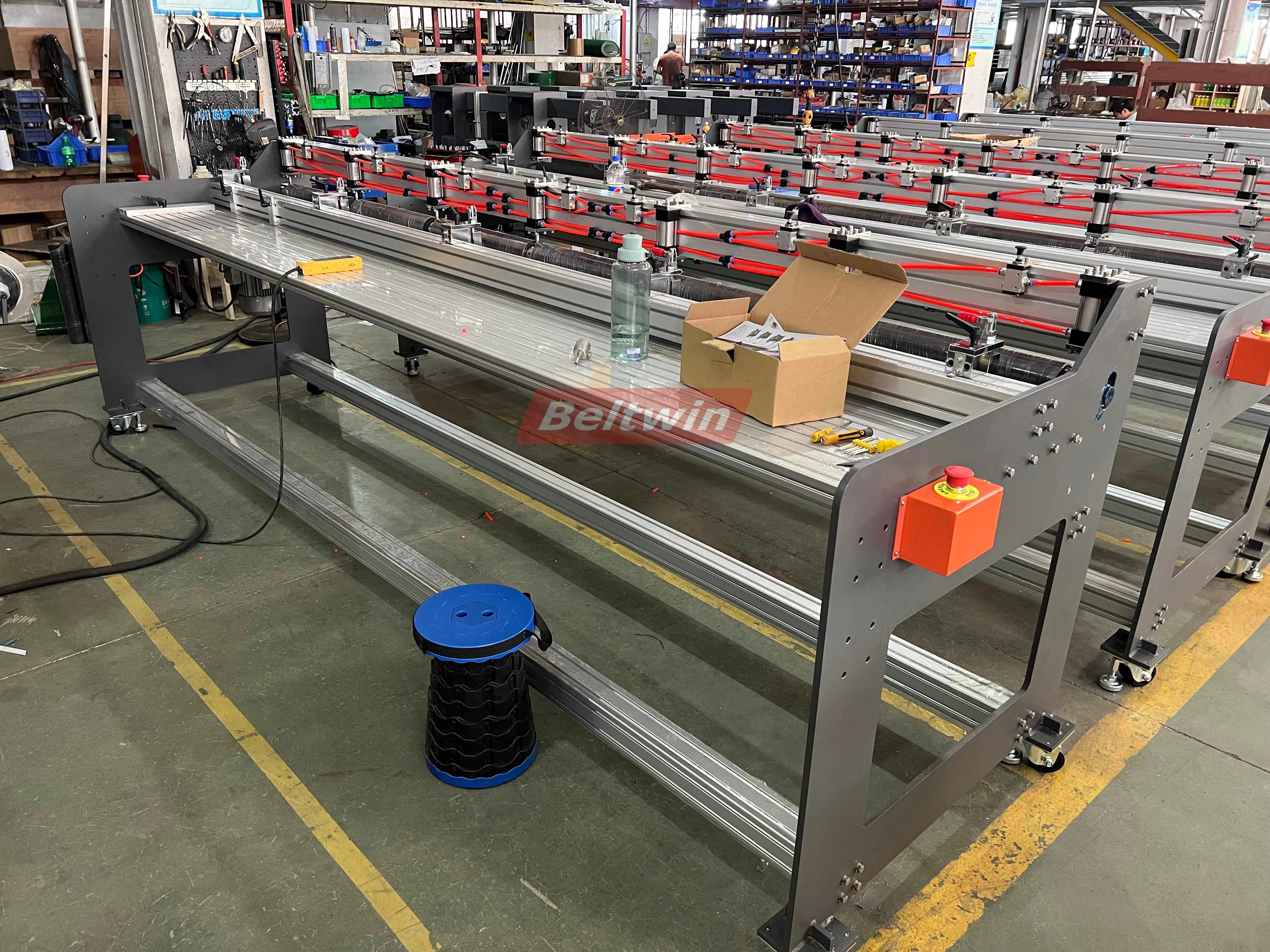 Beltwin PVC/PU Belt Slitter Without Winders/Conveyor belt Cutting Machine CA2000-3200