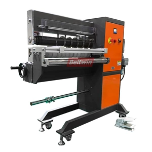 1300mm or 1900mm Belt Cutting Machine  PVC PU Professional Slitter with Circular Blades CB600-1200