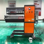 PVC  Circular Blades Belt Slitting Cutting machine /PU Belt Circular Blades Cutter Slitter