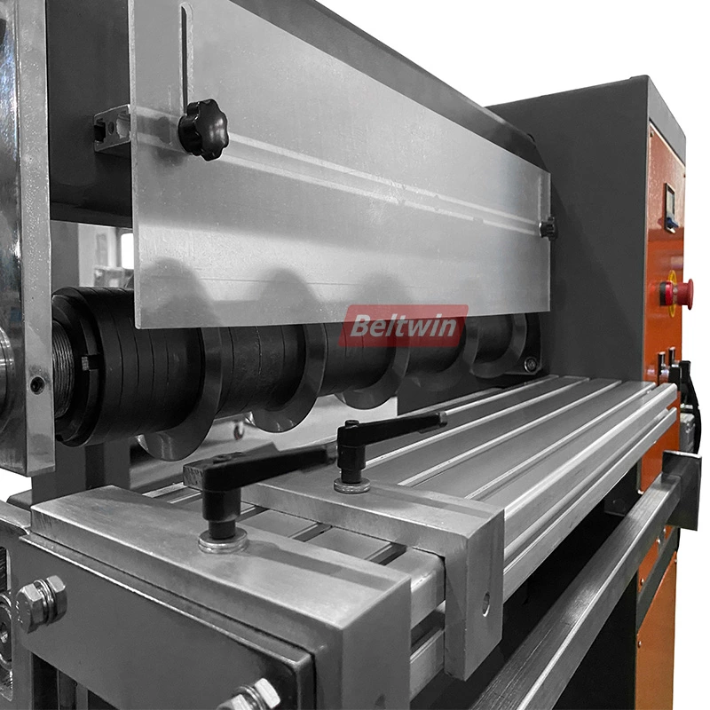 PVC PU belt cutting machine/slitting machine leather cutting for sale  CB600-1200