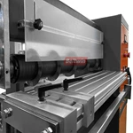 PVC  Circular Blades Belt Slitting Cutting machine /PU Belt Circular Blades Cutter Slitter