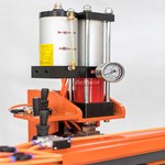 Beltwin CE Certified Mobile Finger Punch TA1000-2100 Machine For PVC/PU  Conveyor Belt