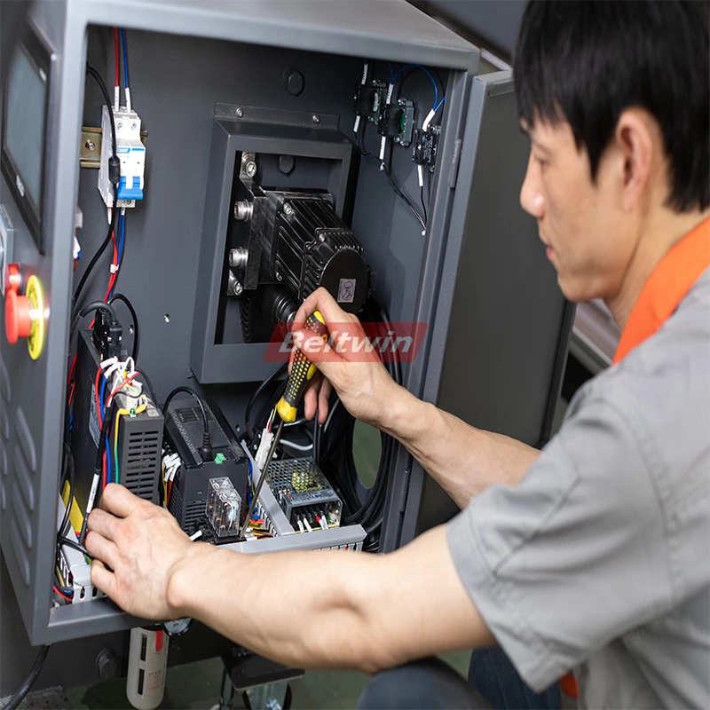 High quailty  Automatic  PU PVC Conveyor  Belt Finger Punch  Machine TB1000-4000