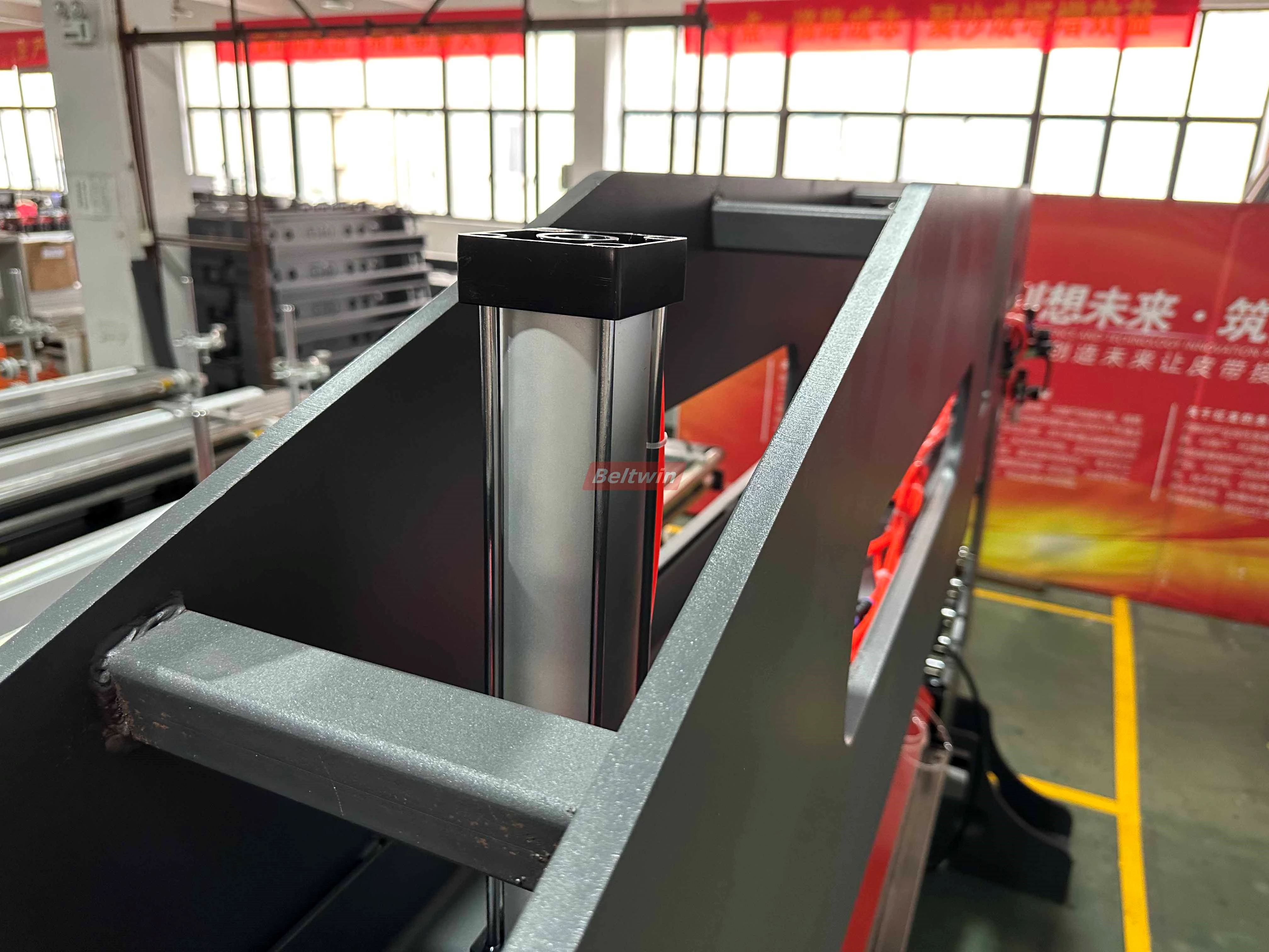 Air Cooling Splice Press Longitudinal Jointing PVC PU Conveyor Belt