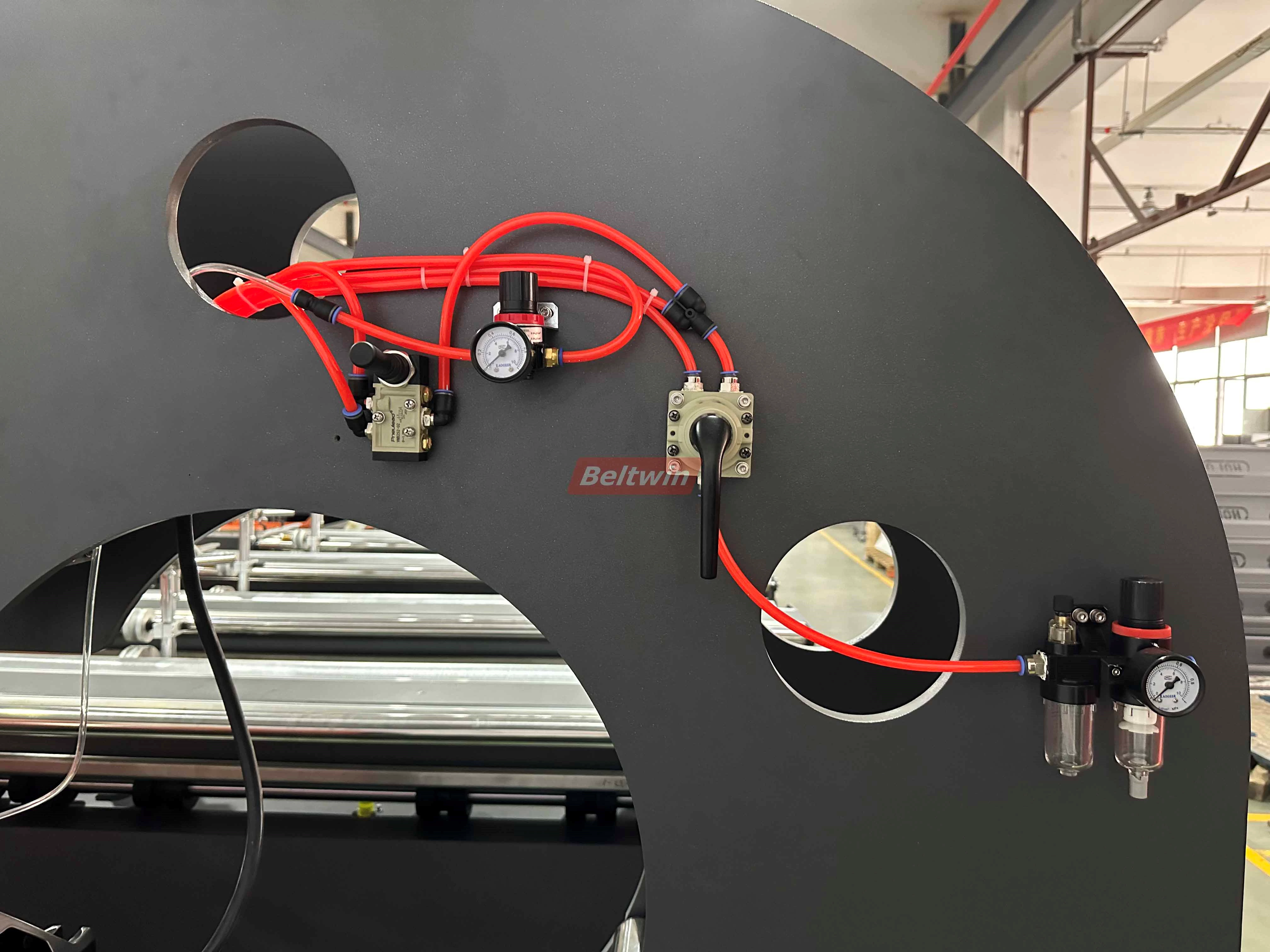 Air Cooling Splice Press Longitudinal Jointing PVC PU Conveyor Belt