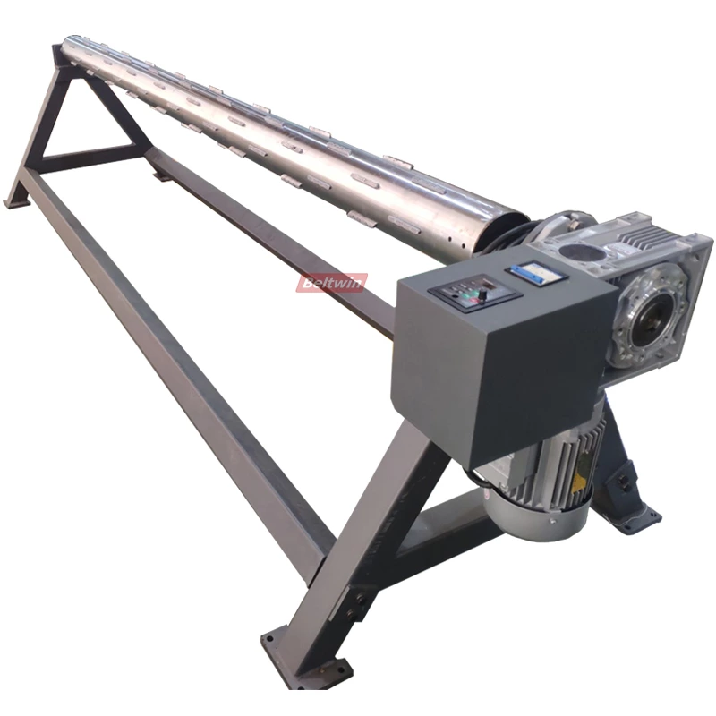 Conveyor belt winder--Good partner for using the cutting machine