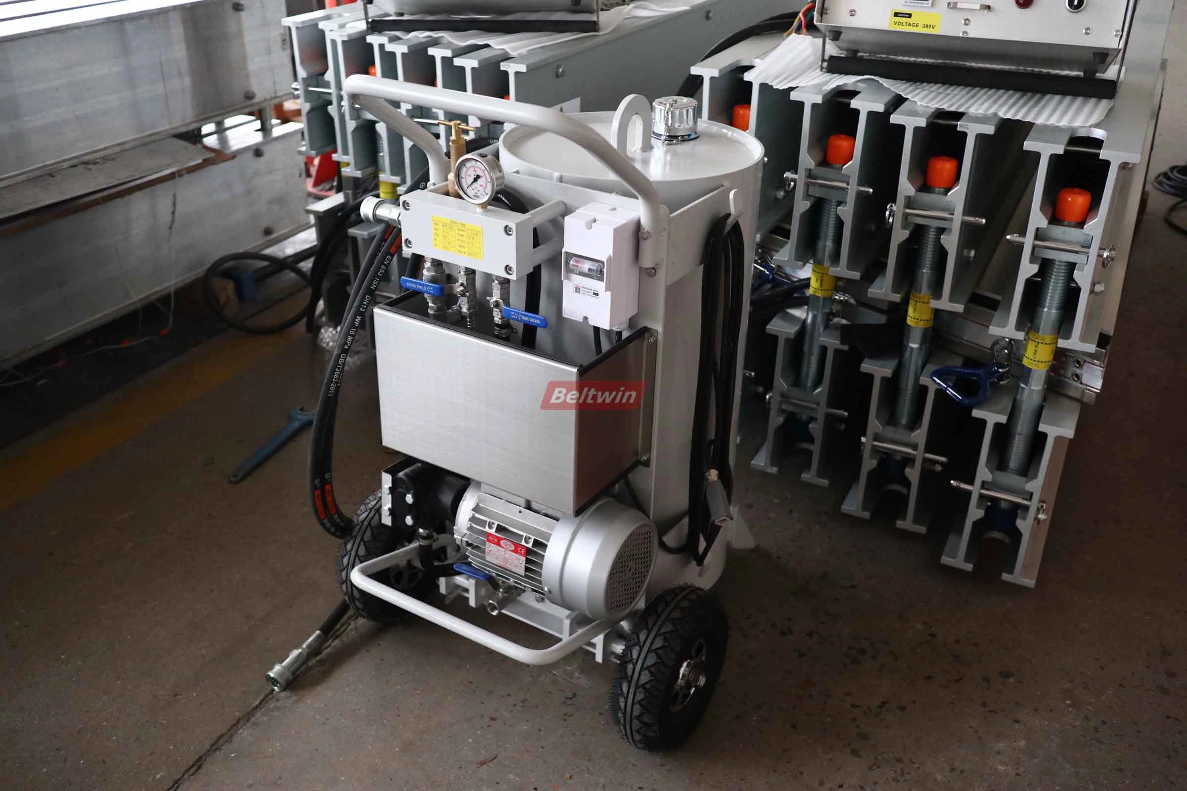 DSLQ‑S Vulcanizing Press for Rubber Conveyor Belt Joint Repair