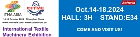 Look forward to meeting you at ITMA Asia +CITME 2024!