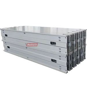 Aluminum Alloy Transverse Bar Parts For Rubber Conveyor Belt Vulcanizer