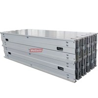 Aluminum Alloy Transverse Bar Parts For Rubber Conveyor Belt Vulcanizer