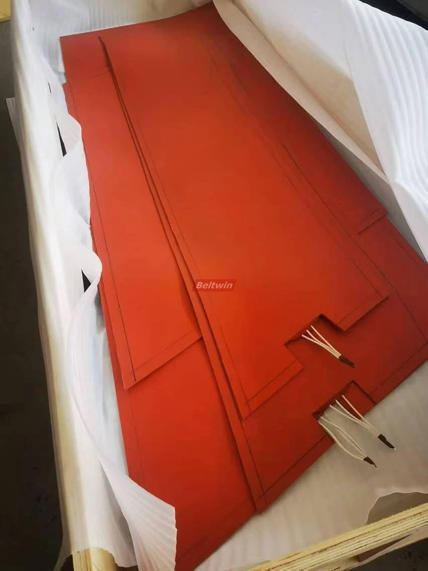 Belt Vulcanizing Press Spare Parts Silicone Heating Element