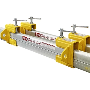 Gripping Clamp With a Fixed Static Head For Rubber Conveyor Belt