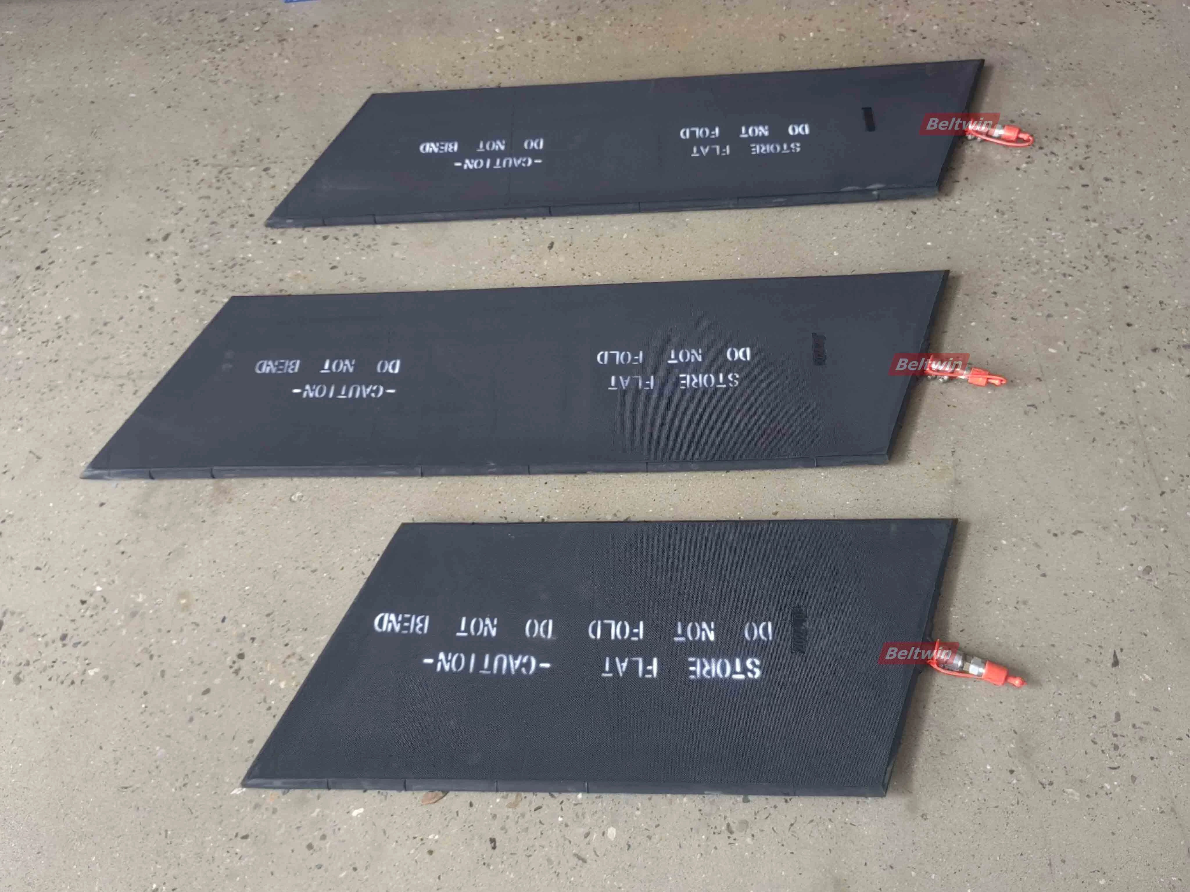 Rubber Pressure Bag Parts For Rubber Conveyor Belt Vulcanizer
