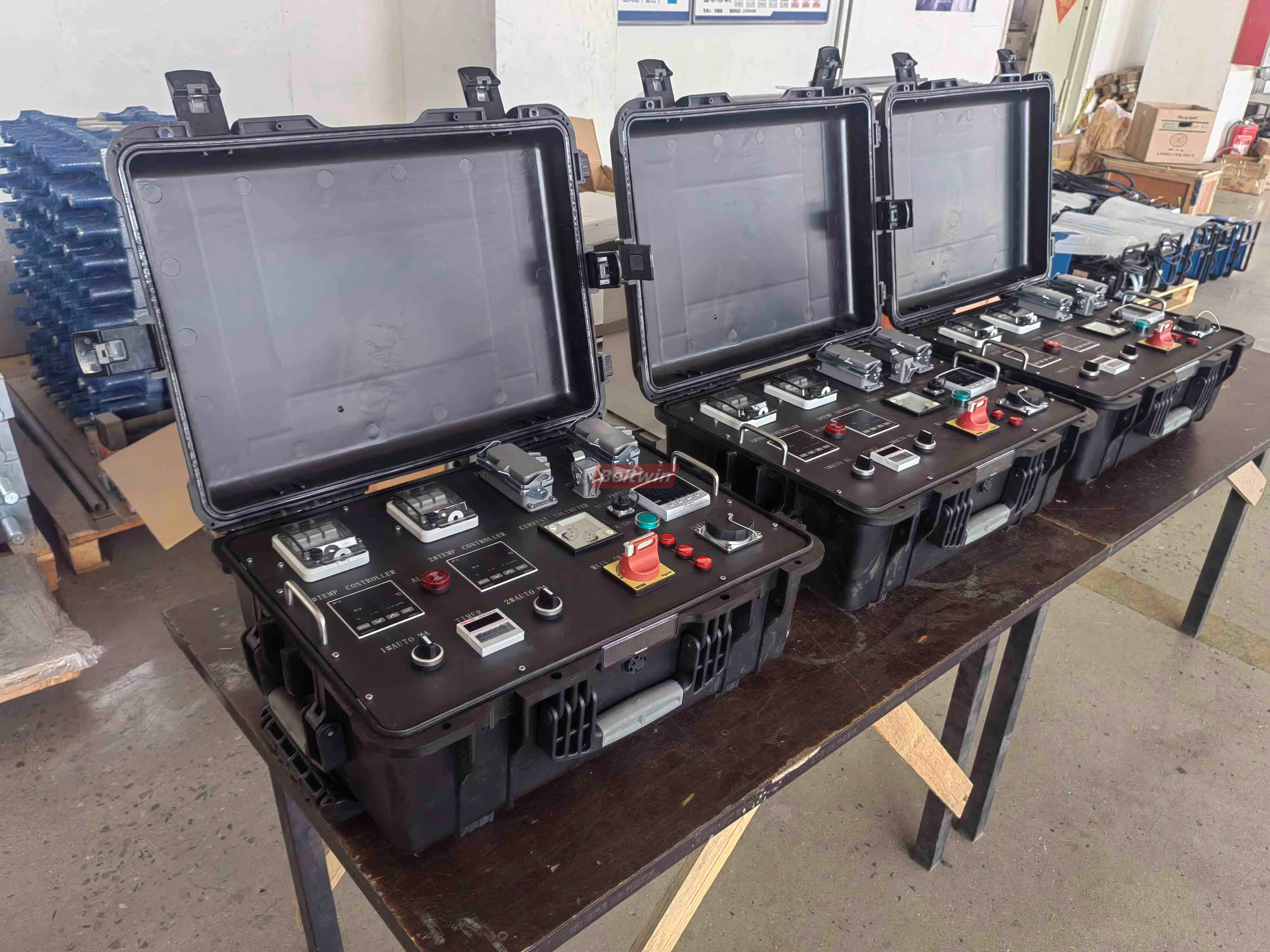 DSLQ‑S Vulcanizing Press for Rubber Conveyor Belt Joint Repair