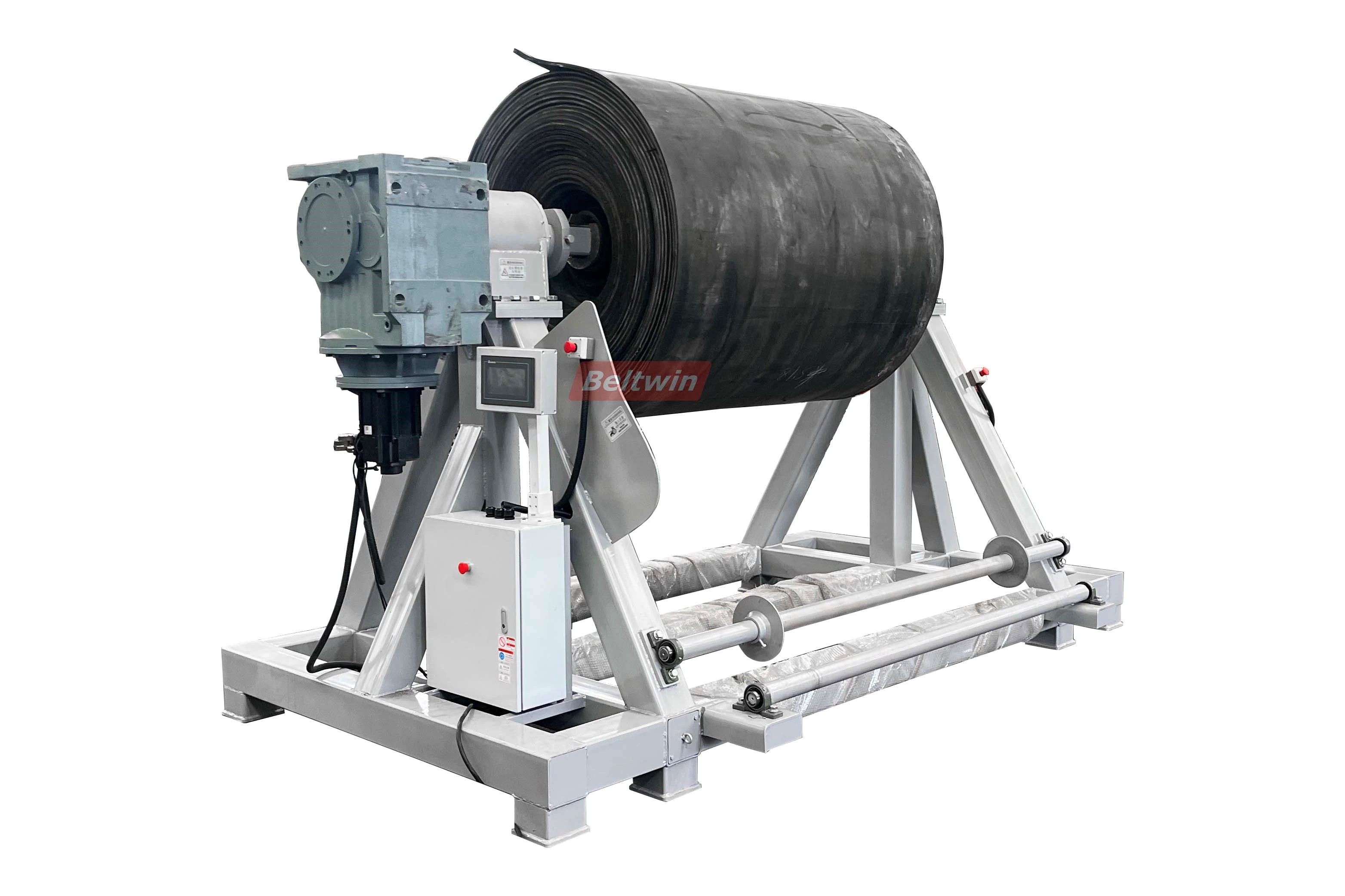 Beltwin Heavy-Duty Rubber Belt Winder - Revolutionizing Industrial Belt Winding Solutions​