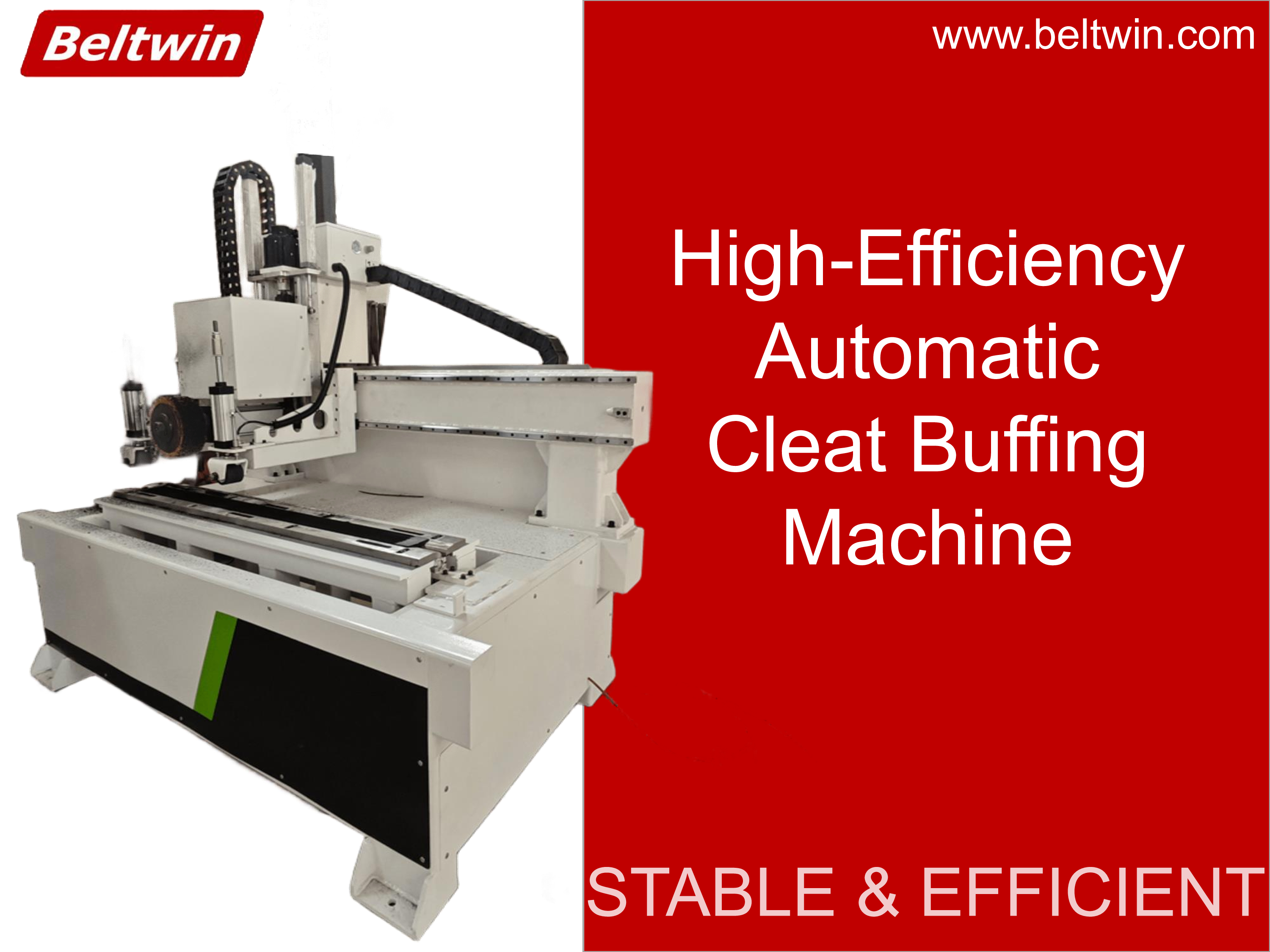 Automatic Cleat Buffing Machine Video