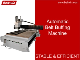 Automatic Belt Buffing Machine Video